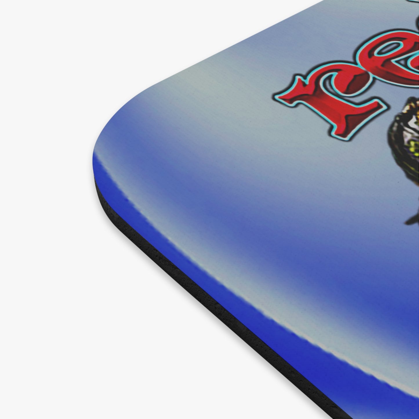 rw&b lives matter - Mouse Pad (Rectangle) (blue-white wave)