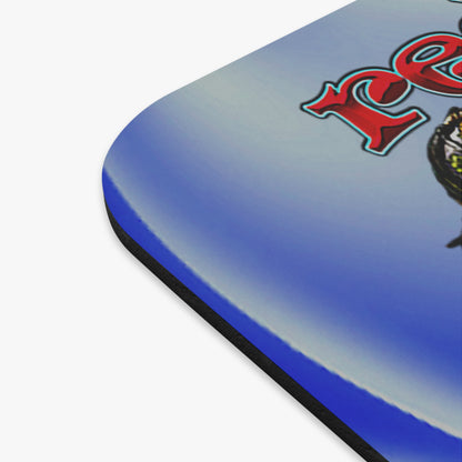 rw&b lives matter - Mouse Pad (Rectangle) (blue-white wave)