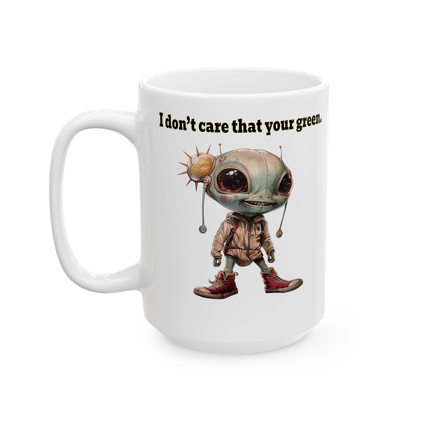 I don't care that your grey - White Mug (white)