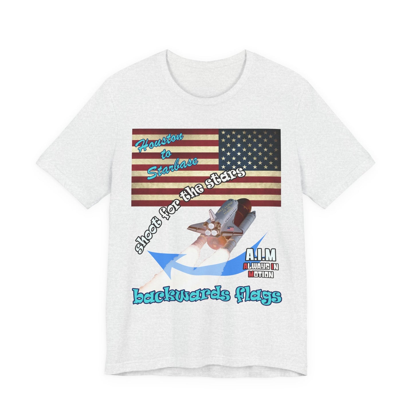 shoot for the stars - Unisex Jersey Short Sleeve Tee