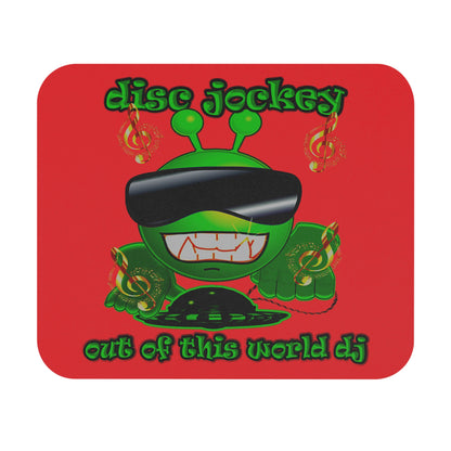 disc jockey - Mouse Pad (Rectangle) (red)