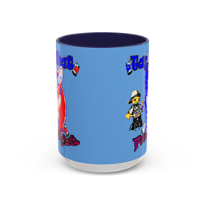 tag that - Accent Mug (light blue)
