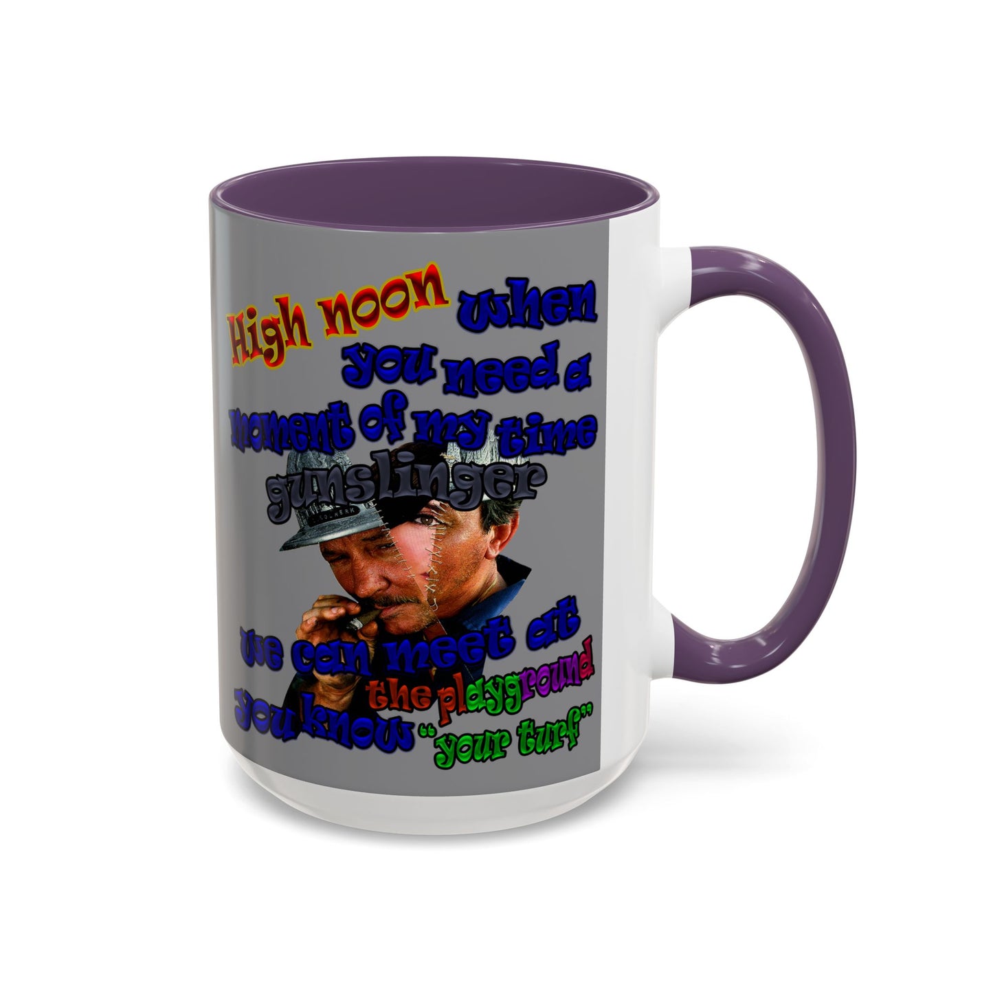 high noon - Accent Mug (grey)