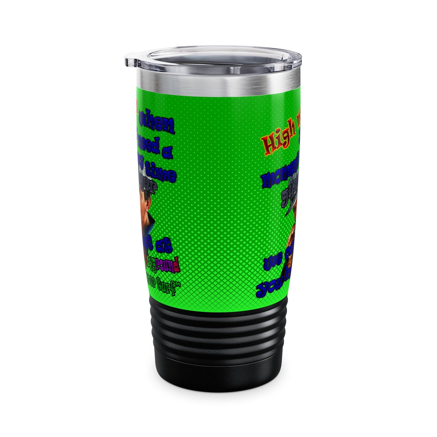 high noon - Ringneck Tumbler, 20oz (logo green)