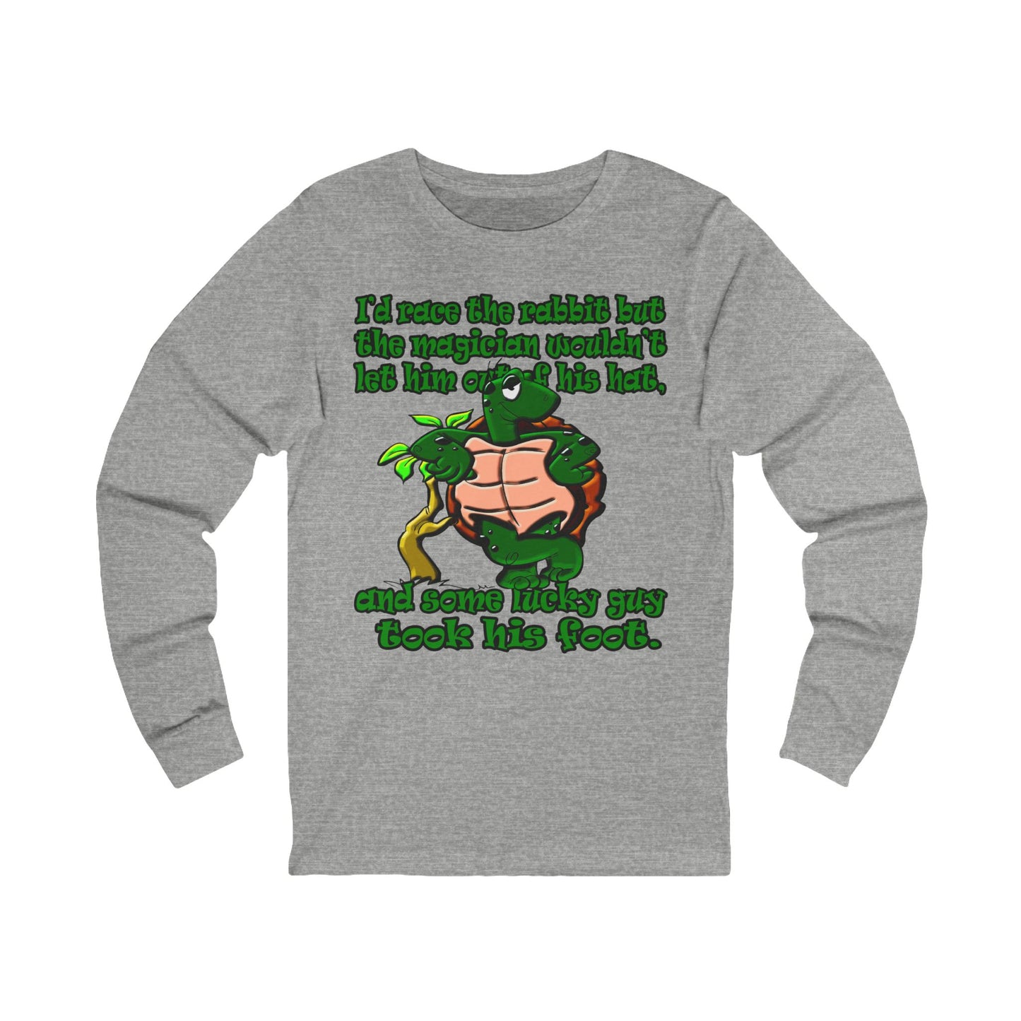 turtle race - Unisex Jersey Long Sleeve Tee