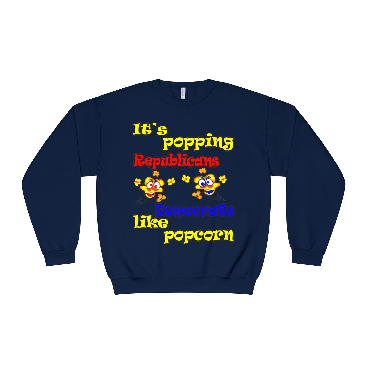 popping like popcorn - Unisex NuBlend® Crewneck Sweatshirt