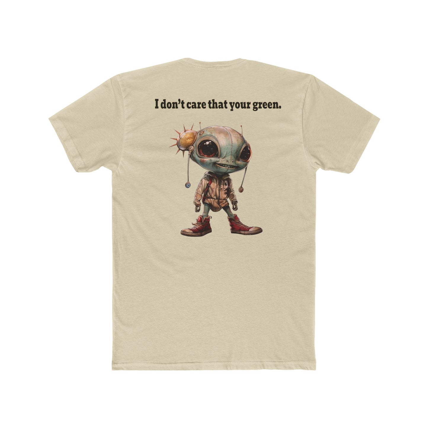 I don't care that your grey - Men's Cotton Crew Tee