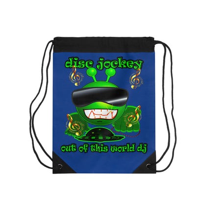 disc jockey - Drawstring Bag (dark blue)