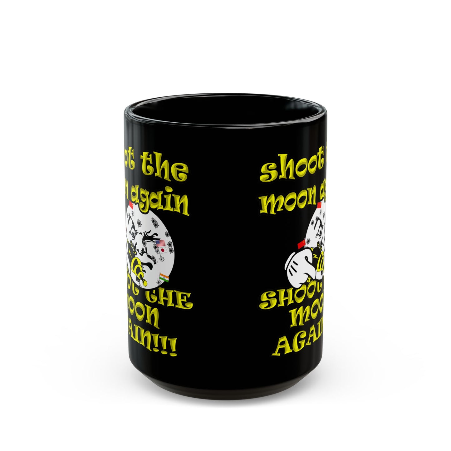 shoot the moon again - Black Mug (black)