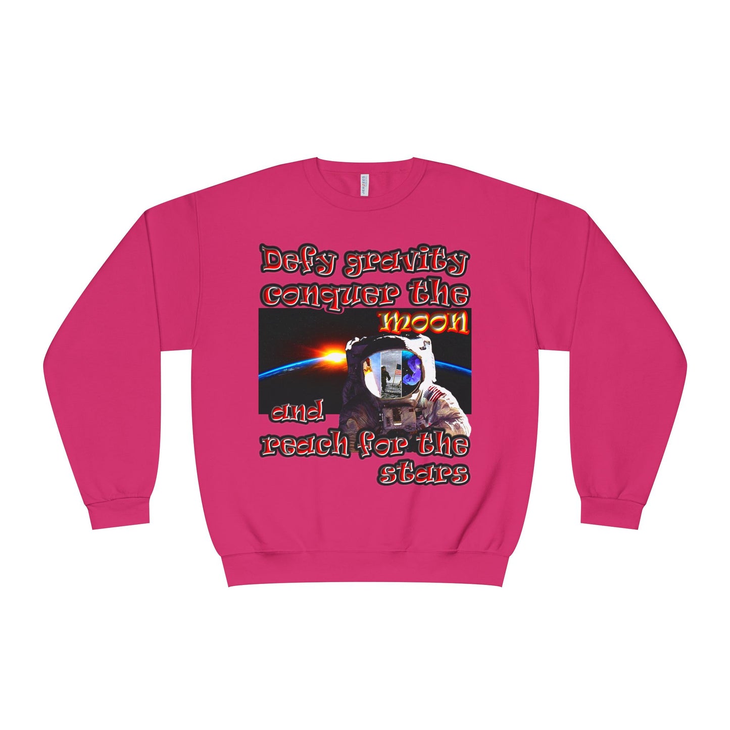 defy conquer reach - Unisex NuBlend® Crewneck Sweatshirt