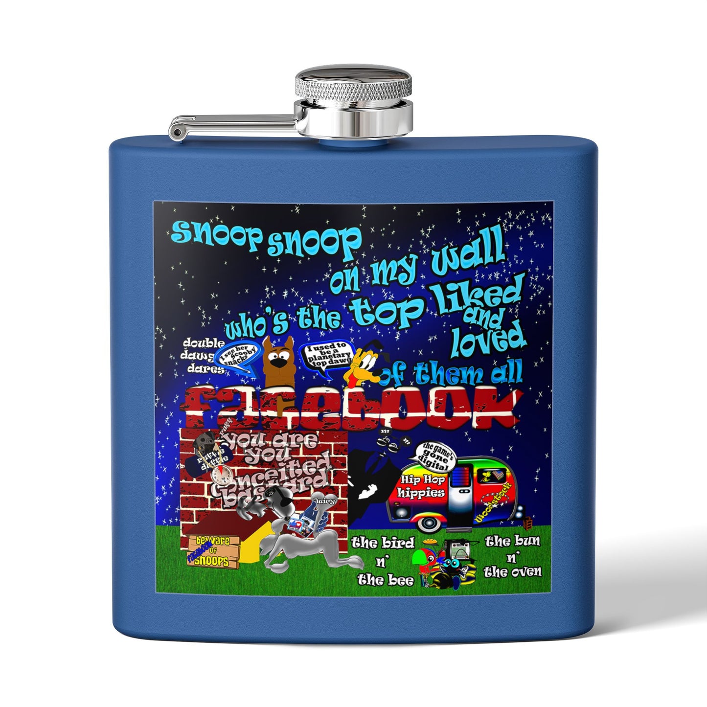 snoops - Stainless Steel Flask