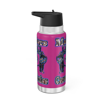 em cee squared - Gator Tumbler, 32oz (pink)