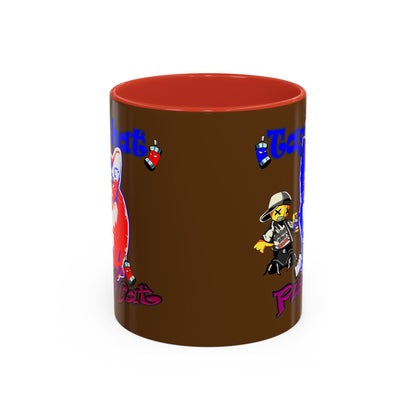 tag that - Accent Mug (brown)