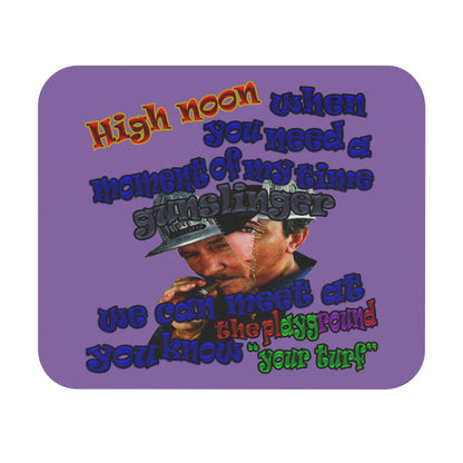 high noon - Mouse Pad (Rectangle) (light purple)