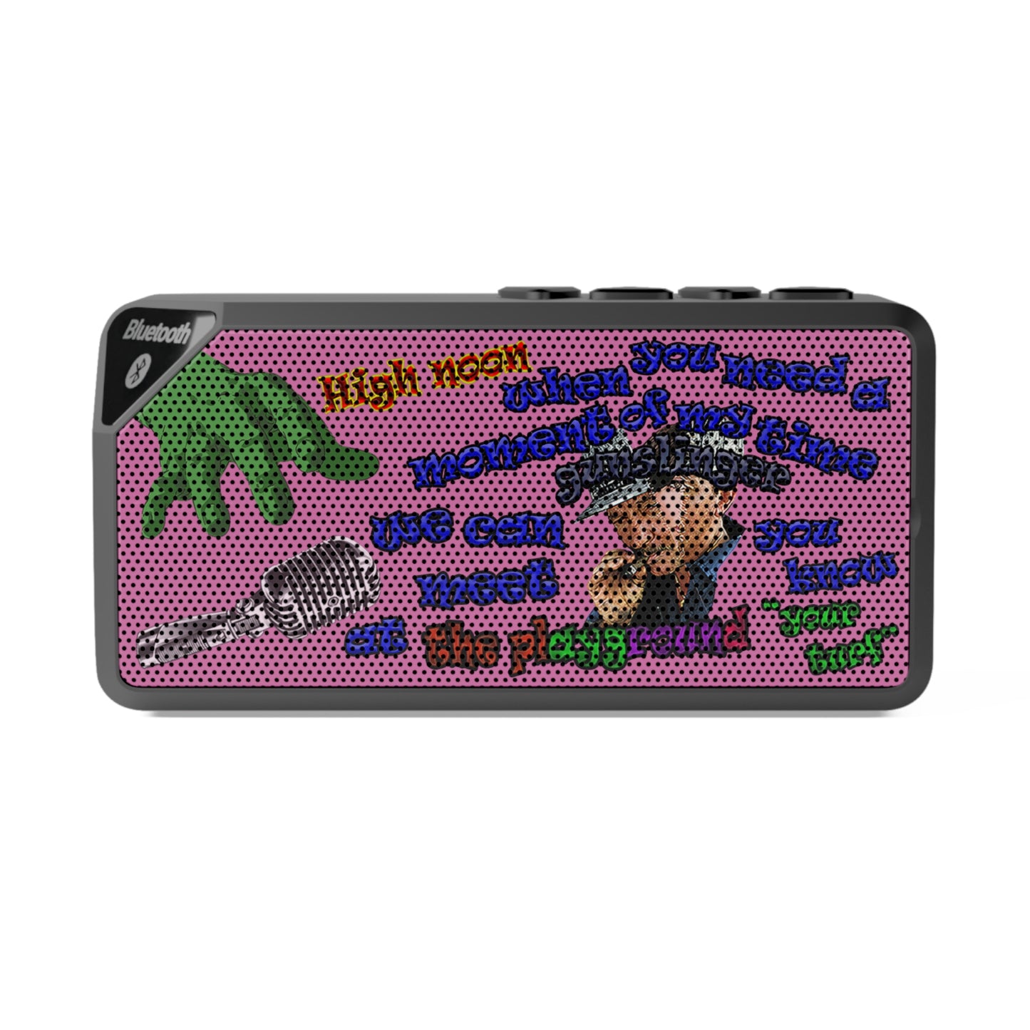 high noon - Jabba Bluetooth Speaker (light pink)