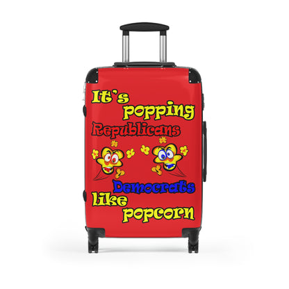 popping like popcorn - Suitcase (red)
