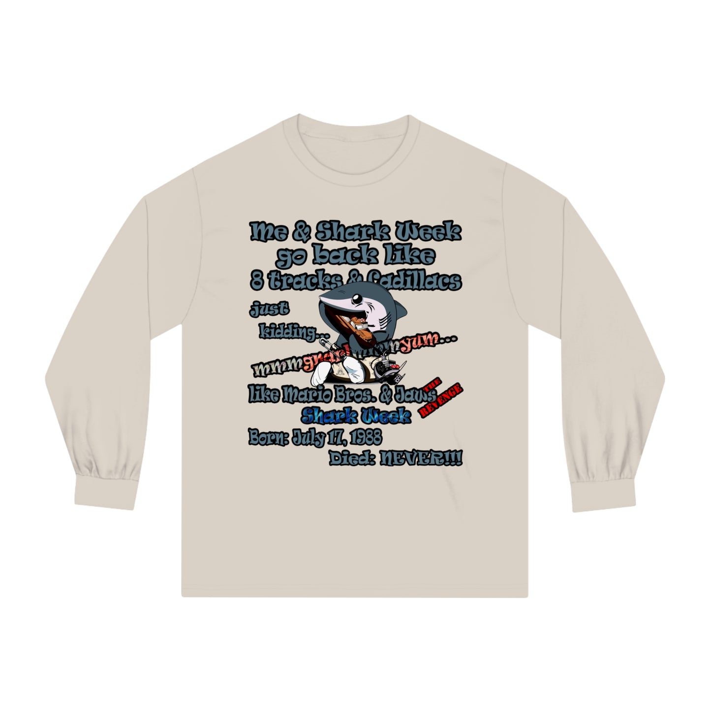 shark week - Unisex Classic Long Sleeve T-Shirt