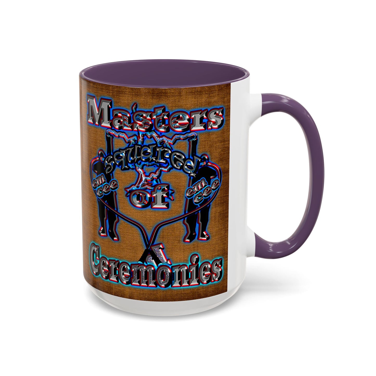 em cee squared - Accent Mug (brown papyrus)