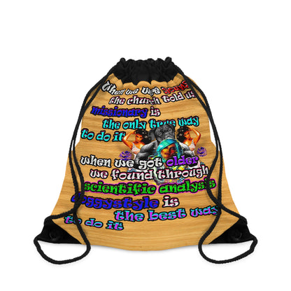 doggystyle - Drawstring Bag (butterscotch wood finish)