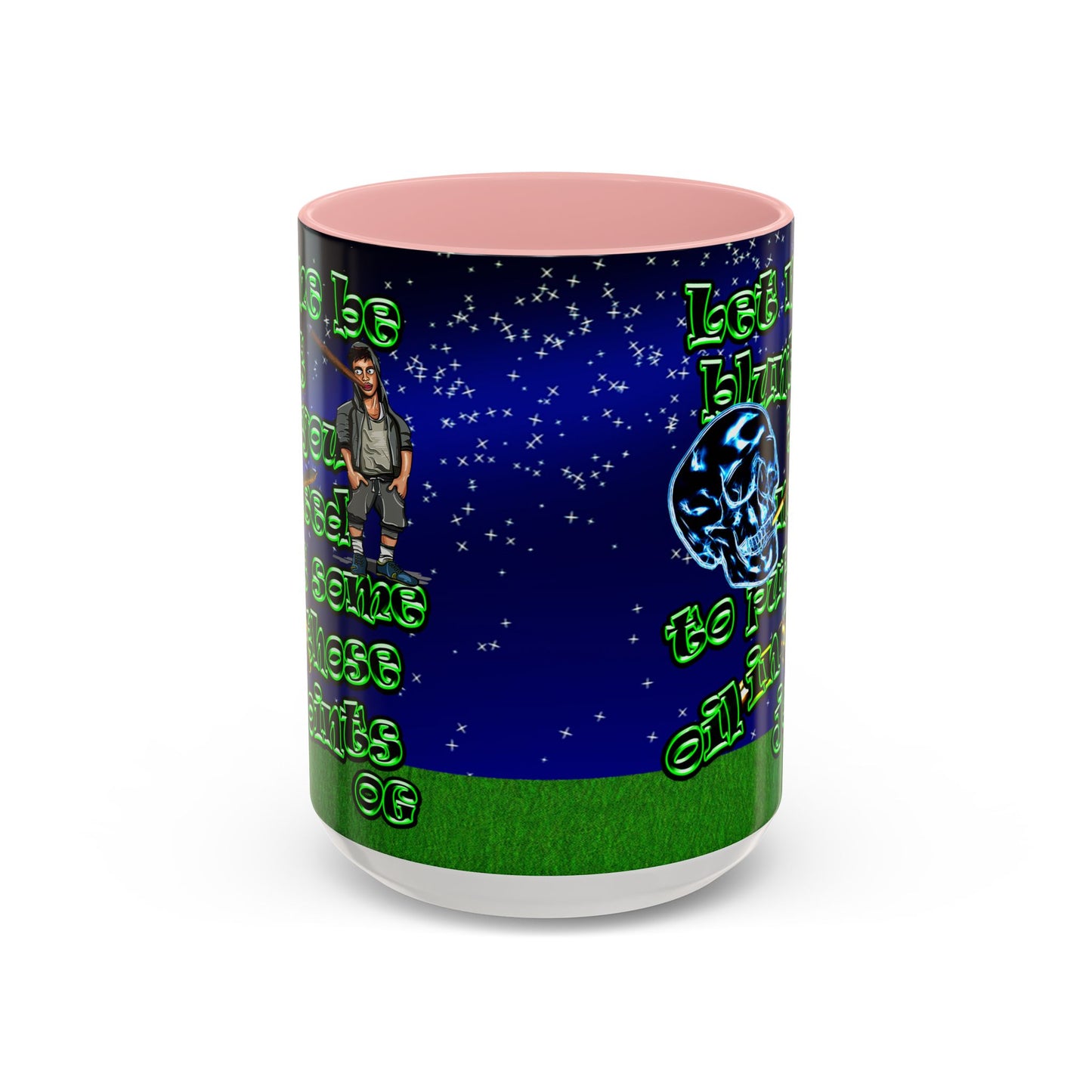 og - Accent Mug ('snoops' background)