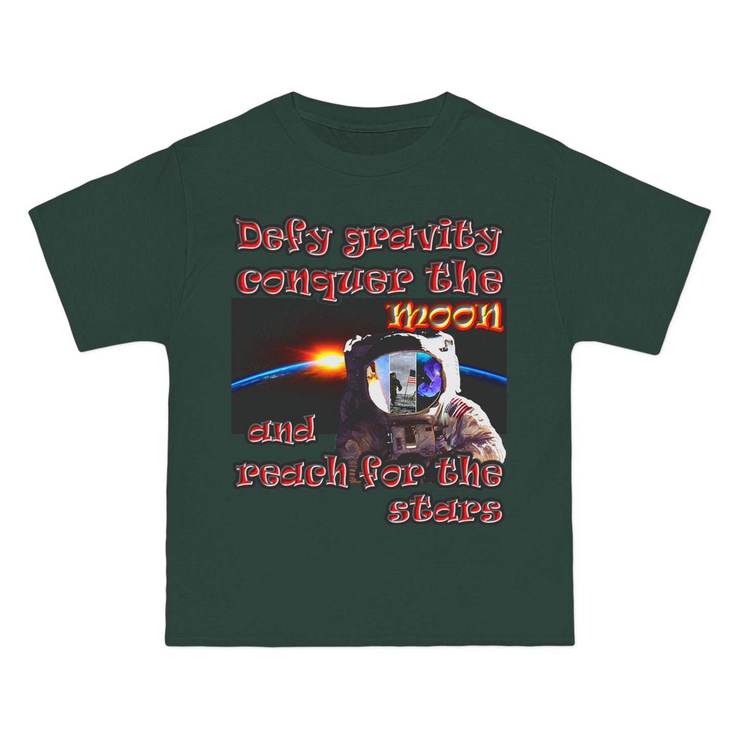 defy conquer reach - Beefy-T®  Short-Sleeve T-Shirt