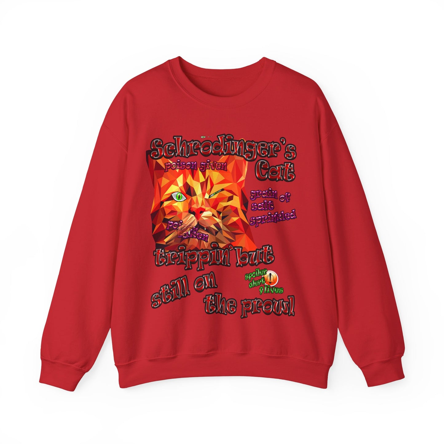 schrodinger's cat - Unisex Heavy Blend™ Crewneck Sweatshirt