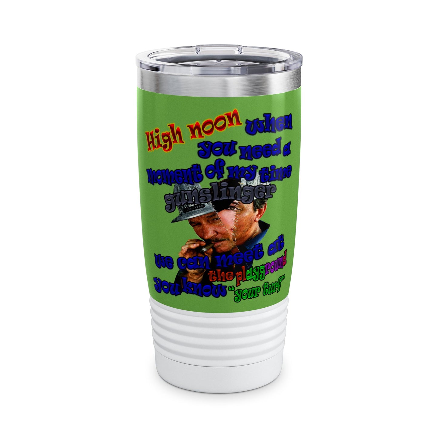 high noon - Ringneck Tumbler, 20oz (green)