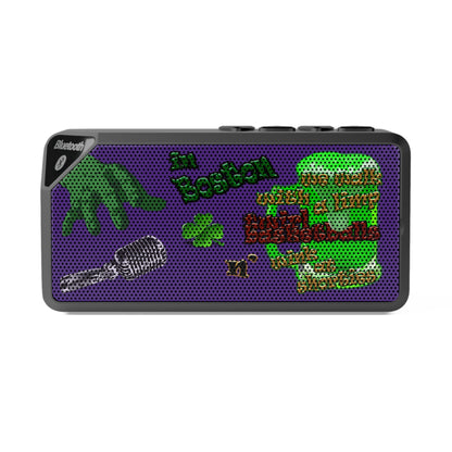 celtics logo - Jabba Bluetooth Speaker (purple)