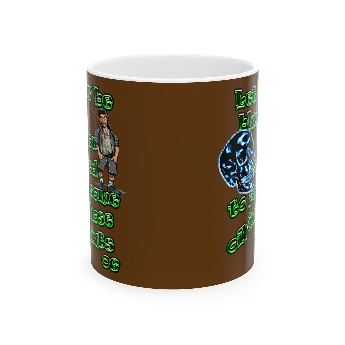 og - White Mug (brown)