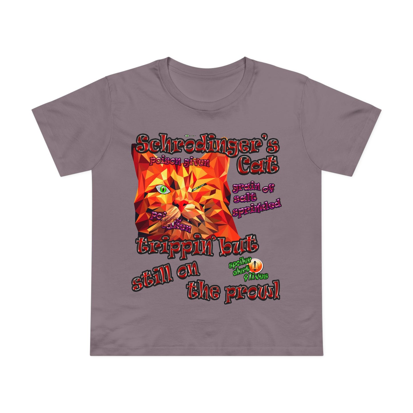 schrodinger's cat - Women’s Maple Tee