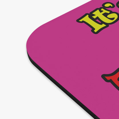 popping like popcorn - Mouse Pad (Rectangle) (pink)