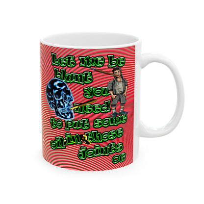 og - White Mug (yellow-orange wave)