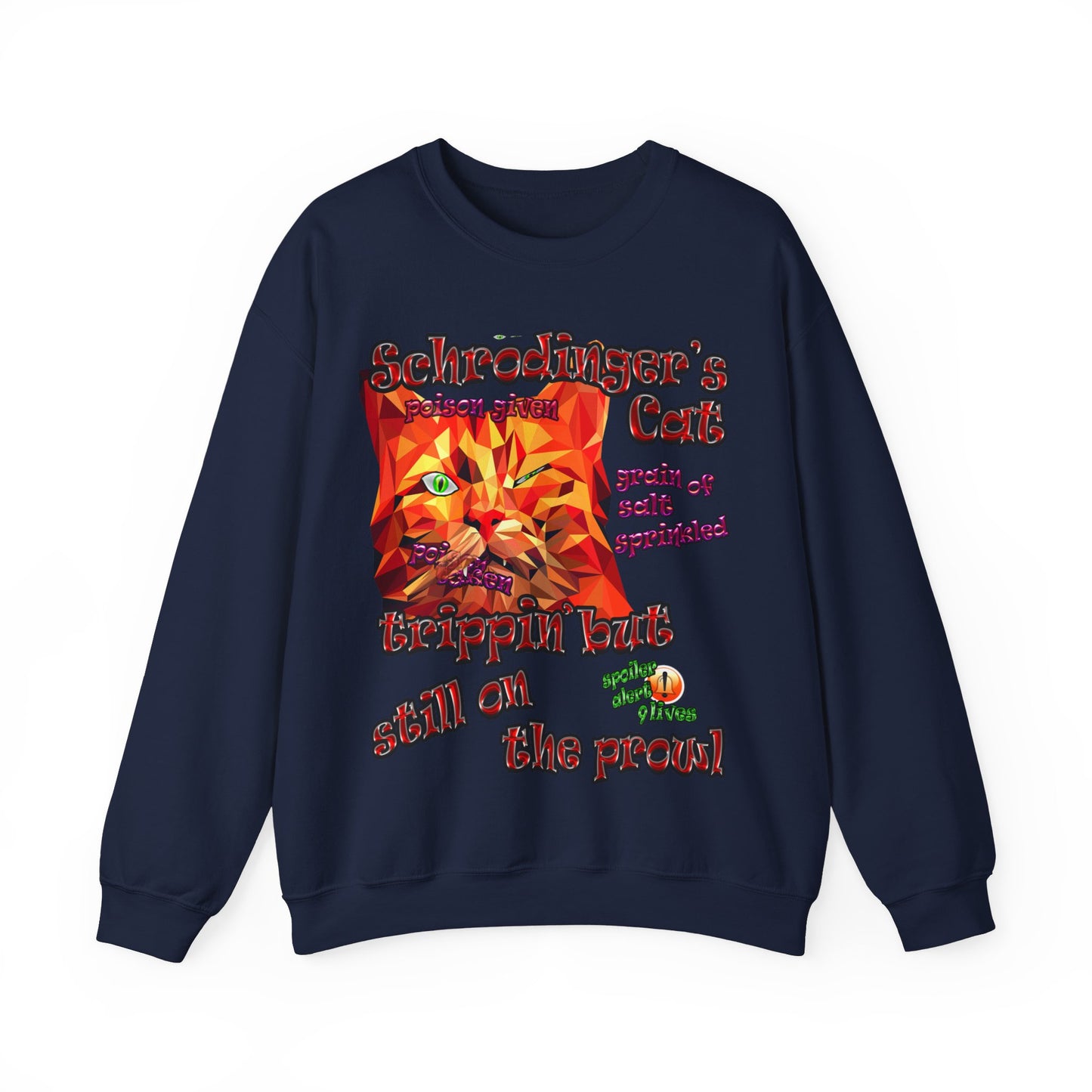 schrodinger's cat - Unisex Heavy Blend™ Crewneck Sweatshirt