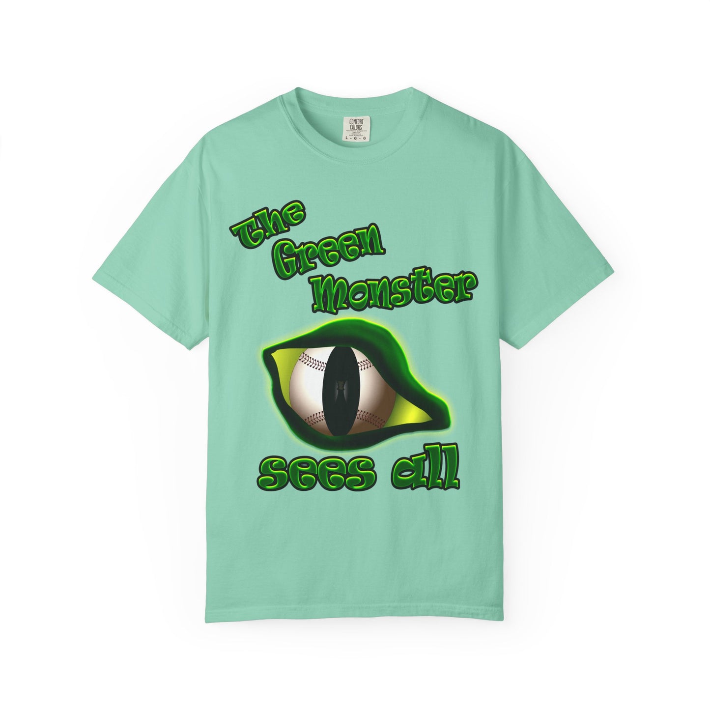 green monster - Unisex Garment-Dyed T-shirt
