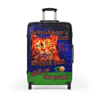 schrodinger's cat - Suitcase ('snoops' background)