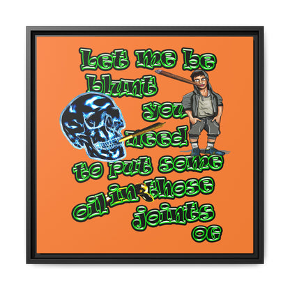 og - framed canvas art (crusta)