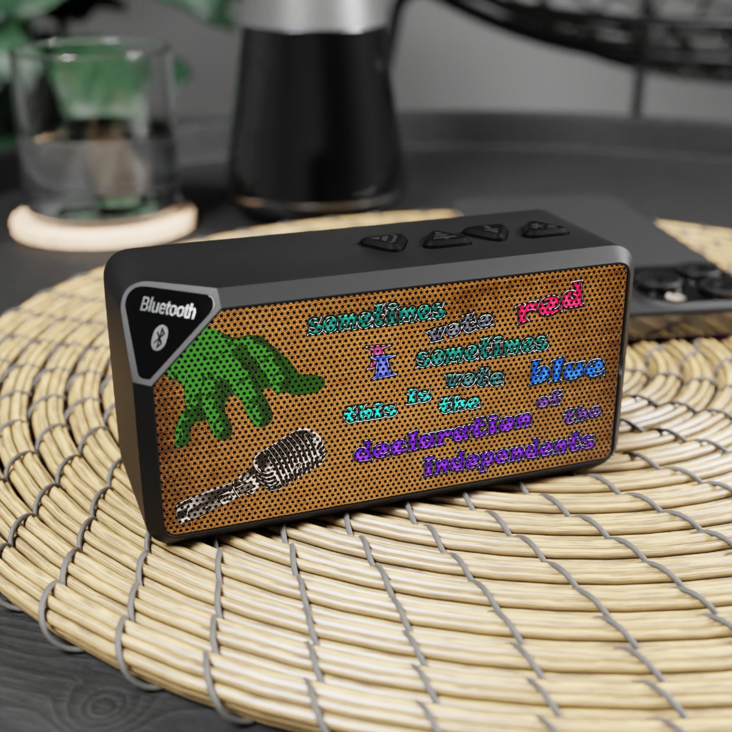 declaration of the independents - Jabba Bluetooth Speaker (brown papyrus)