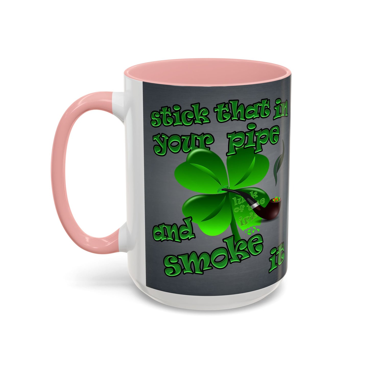 celtics logo - Accent Mug (grey-light grey)