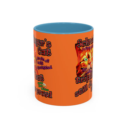 schrodinger's cat - Accent Mug (crusta)