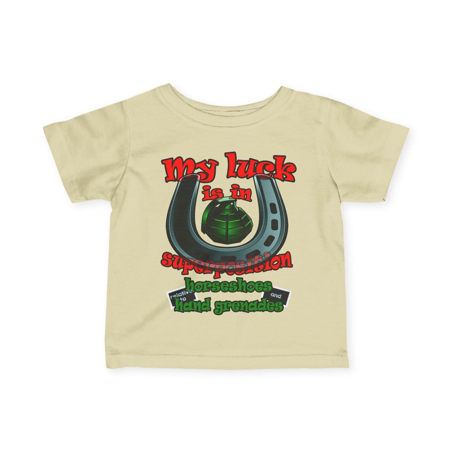 my luck - Infant Fine Jersey Tee
