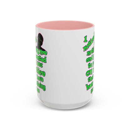 noticed you noticing - Accent Mug (white)