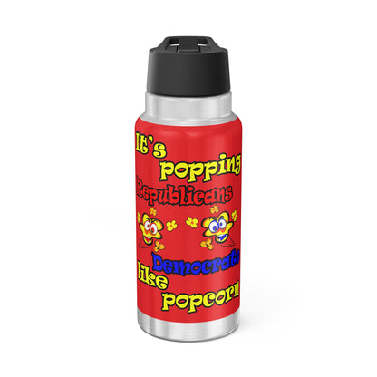 popping like popcorn - Gator Tumbler, 32oz (red)