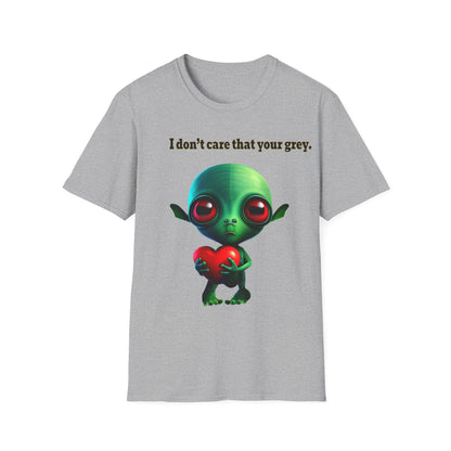 I don't care that your grey - Unisex Softstyle T-Shirt