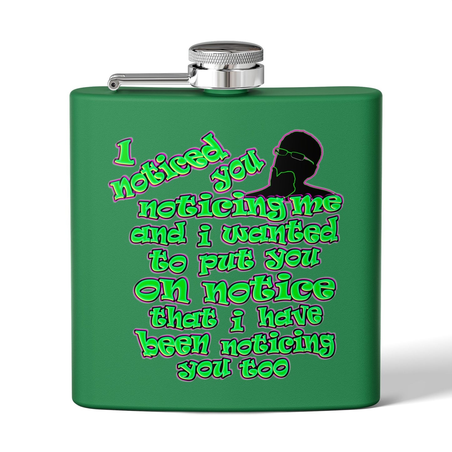 noticed you noticing - Stainless Steel Flask