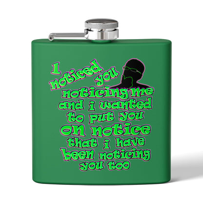 noticed you noticing - Stainless Steel Flask