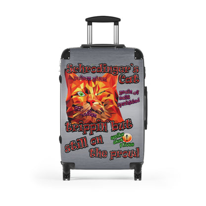 schrodinger's cat - Suitcase (brushed nickel)