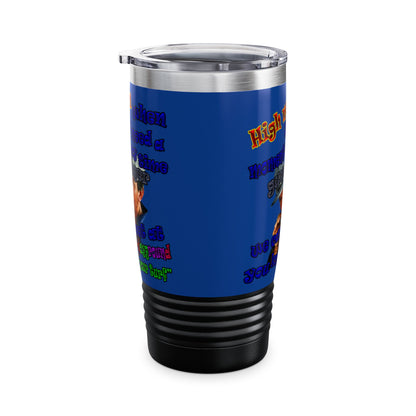 high noon - Ringneck Tumbler, 20oz (dark blue)