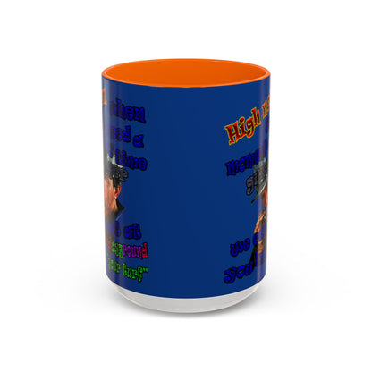 high noon - Accent Mug (dark blue)