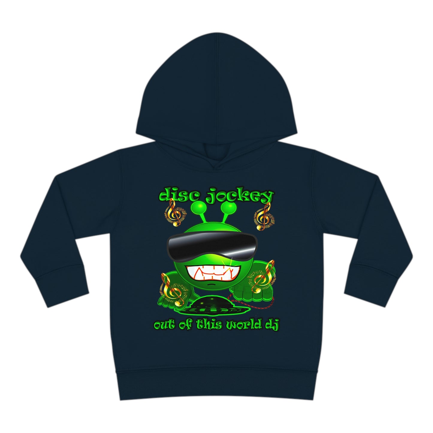 disc jockey - Toddler Pullover Fleece Hoodie