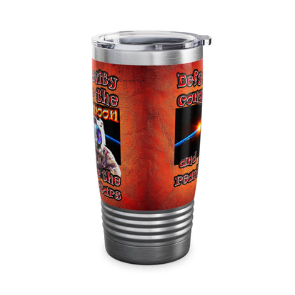 defy conquer reach - Ringneck Tumbler, 20oz (burnt orange)